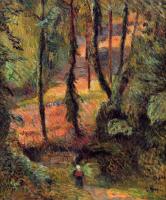 Gauguin, Paul - Sunken Path, Wooded Rose